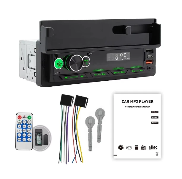 D160 однодиновый автомобильный стерео радио синий зуб USB AUX-IN MP3-плеер Dash DVD-плеер с подставкой для мобильного телефона FM Wave Band