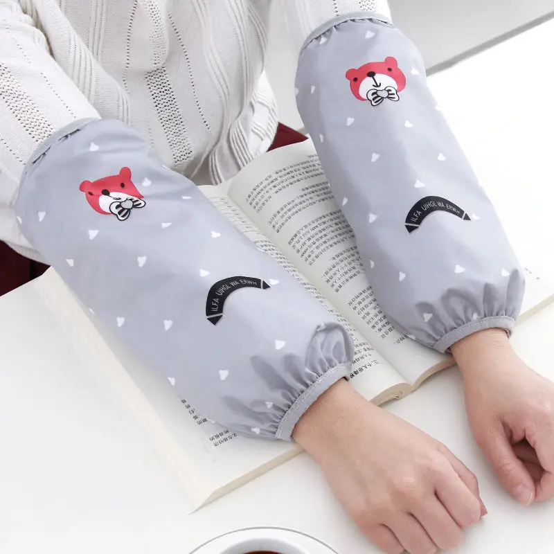 Quality Waterproof Arm Oversleeve Cute Sleeve for Household Use Antifouling Home Cleaning Kitchen Oversleeve Long Arm Sleeves