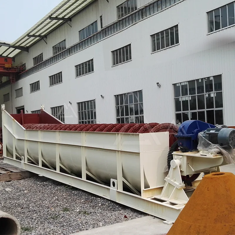 50tph Small Screw Sand Washing Machine For Sea sand,Silica Sand