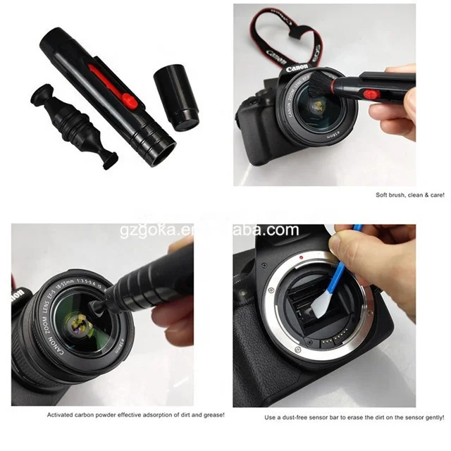 Все в одном наборе, нетоксичный комплект для очистки объектива цифровой зеркальной камеры, подходит для очистки очков