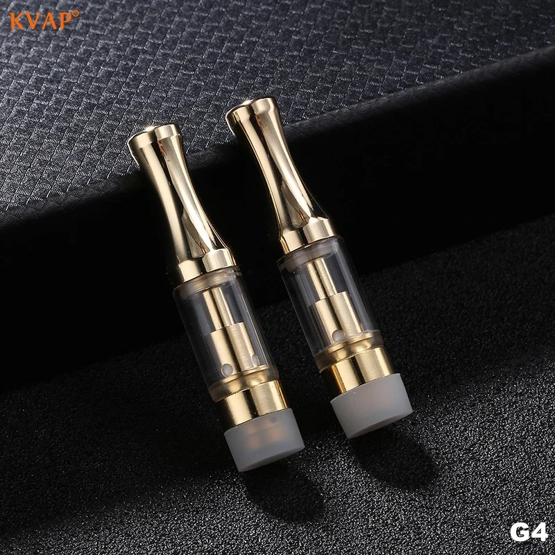 
2021 High Grade G4 Gold CBD Oil ceramic cartridge With 0.5ml/1.0ml Capacity Used For Grade Japan Tech Ceramic Coil 