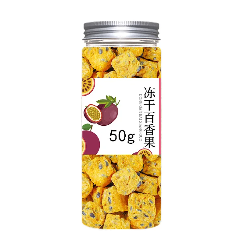 Delicious Passiflora edulis Sims Summer Ice Drinks Passion fruit Freeze dried fruit tea