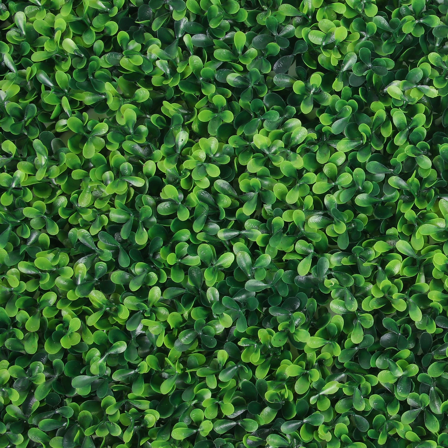 P7 Uv Protection Faux Plant Green Leaves Panel Boxwood Hedge Artificial Grass Wall for Garden Wedding Decor