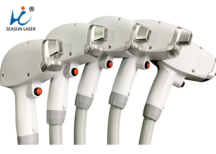 High quality good price 755 808 1064 hair removal diode laser handle piece screen handle for replacement and upgrade