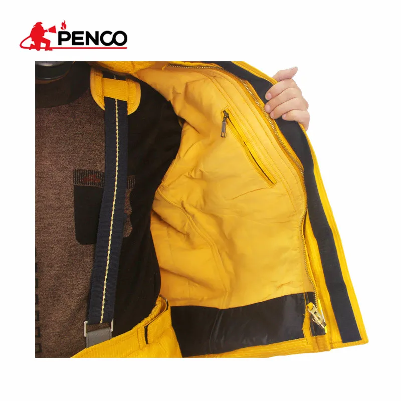 High Quality PBI Firefighter Suits Firefighting Suits with Nomex Comfort Layer