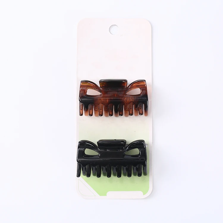 wholesale 2021 Korean Women non slip Hair Accessories median size strange hand clip 6CM No slip hair claw