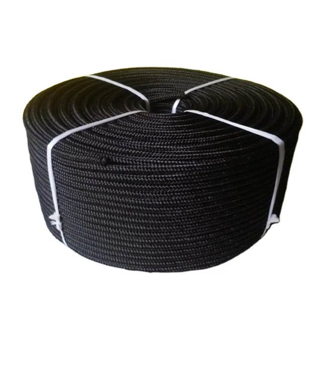 8mm Fishing line type Polyester PP nylon material braid fishing line fishing rope
