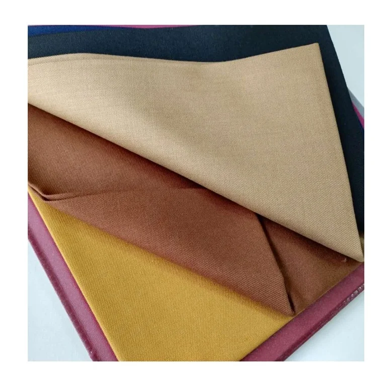 80% polyester 20% viscose tr fabric for garment Air jet loom production