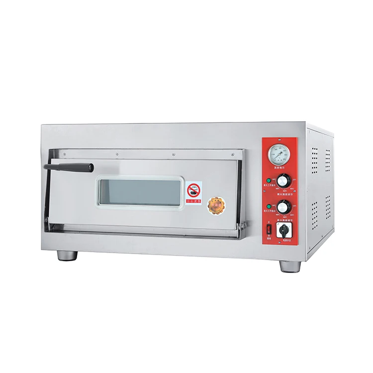 Electric Bakery Ovens Commercial 2 Deck 2 Tray Pizza Oven Table Top Deck Oven