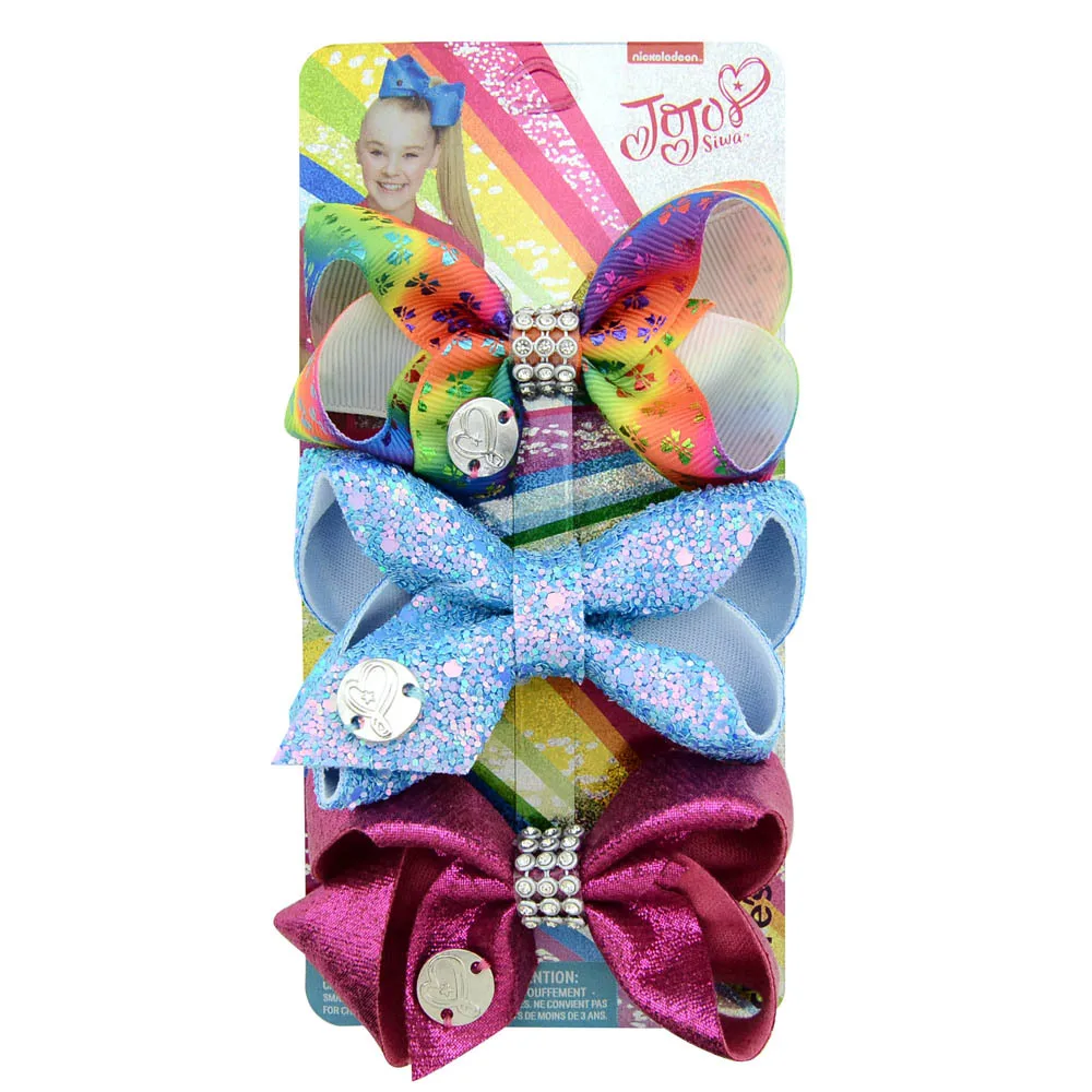 
Fancy Color Girls hair accessories Clips Ribbon Hair Bows Hairpins for student Gradient Rainbow Tie Dye Hair Clips 