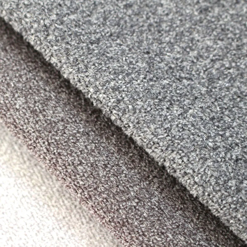 Cheap Upholstery Cation Fabric Polyester Two Tone Nano Velvet Sofa Textile Fabric Wholesale