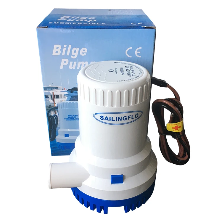 SAILINGFLO Transom Mount Livewell Pumps / submersible pump/ 2000GPMMarine Bilge
