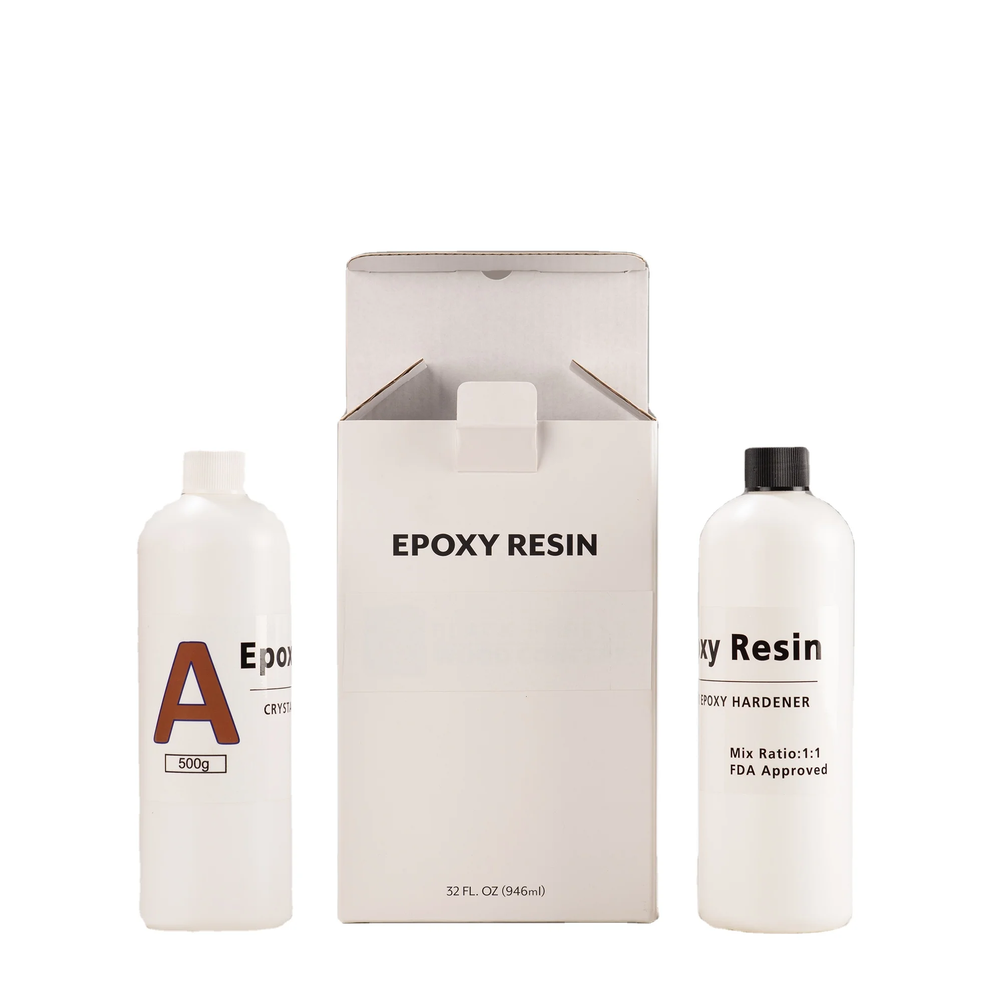 OEM Hot selling art resin kit 1:1 epoxy sticker epoxy dome high gloss super clear 2 parts craft