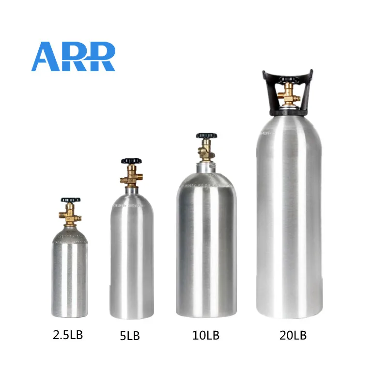 aluminum co2 gas cylinder tanques de co2 de 20 lb co2 tanks