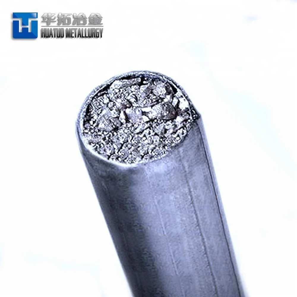 2021 Hot Sale Calcium Silicide Alloy Cored Wire with Si40-60%Ca10-35%