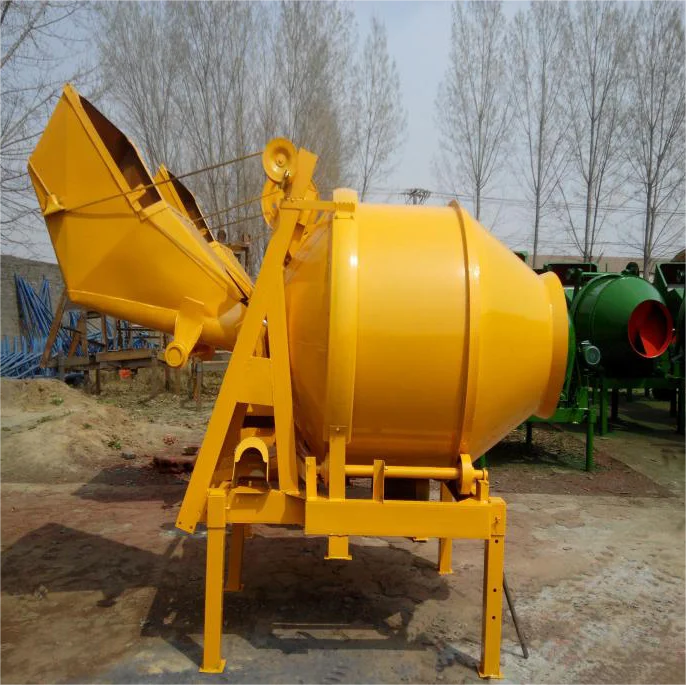 JZC-500 Portable Automatic Self Loading Durable 1 Yard Concrete Mixer