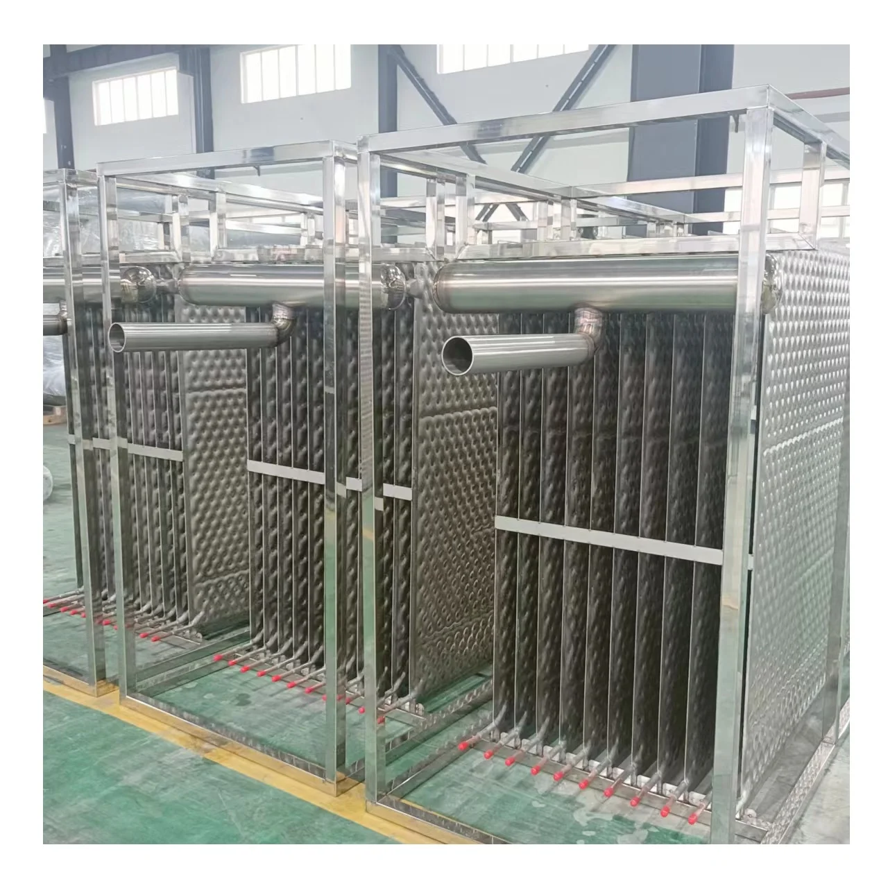 Manufacturer of Beer Food Grade Pillow Dimple Plate Heat Exchanger Gasket for Cooling Milk