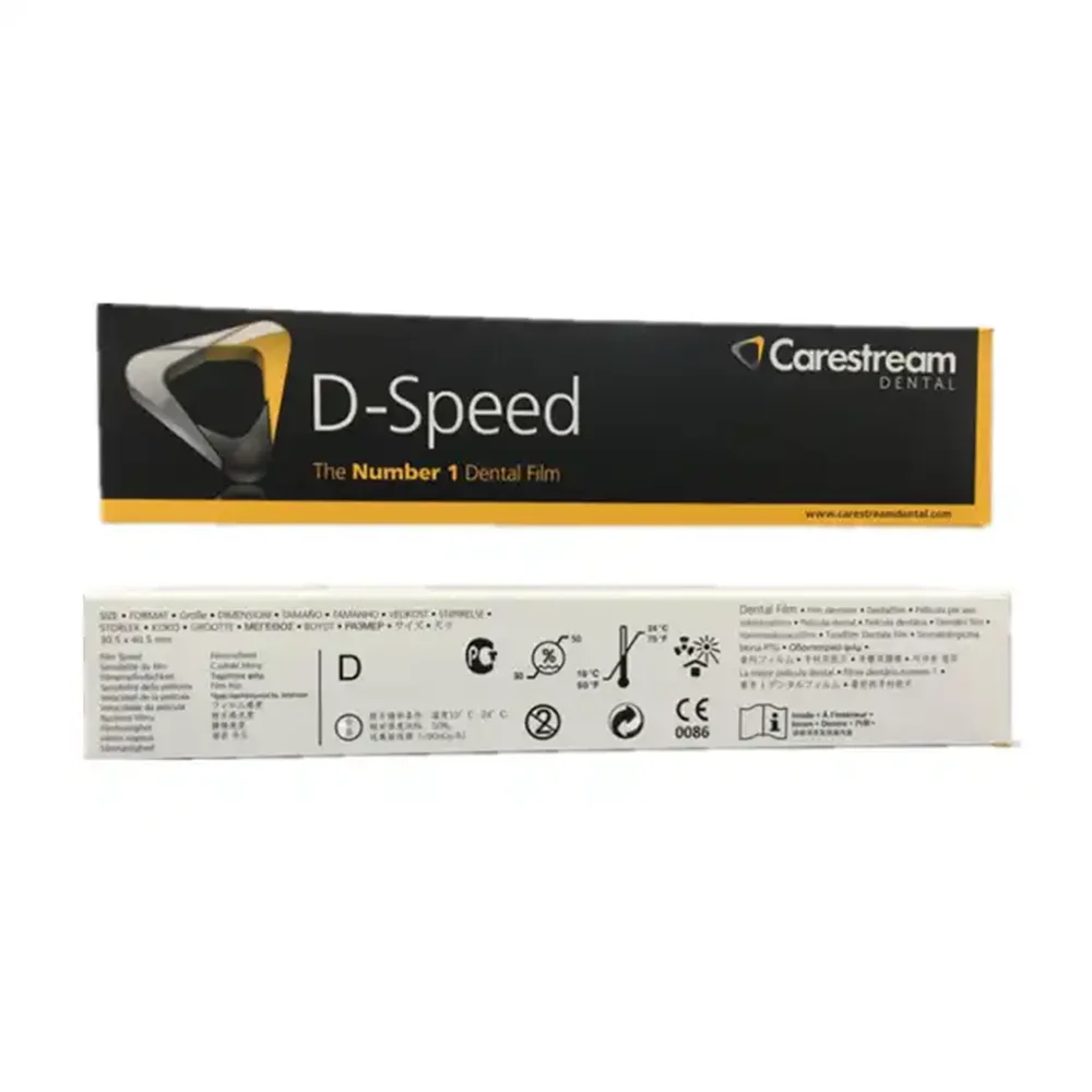 Хорошая цена стоматологическая рентгеновская пленка Kodak D - Speed / Dental Carestream Интраоральная