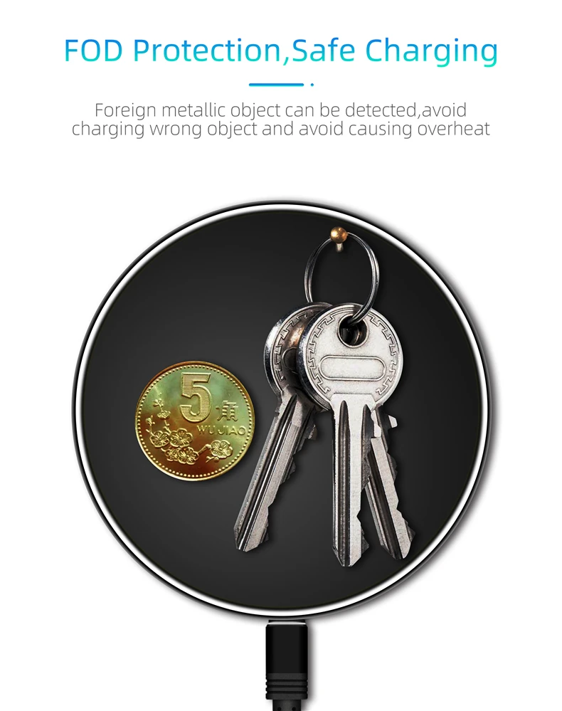 
IceBingo Mobile Phone Acryl ABS Fast Charging Stand Usb 5V/2A 5V/1A Crystal Wireless Charger 