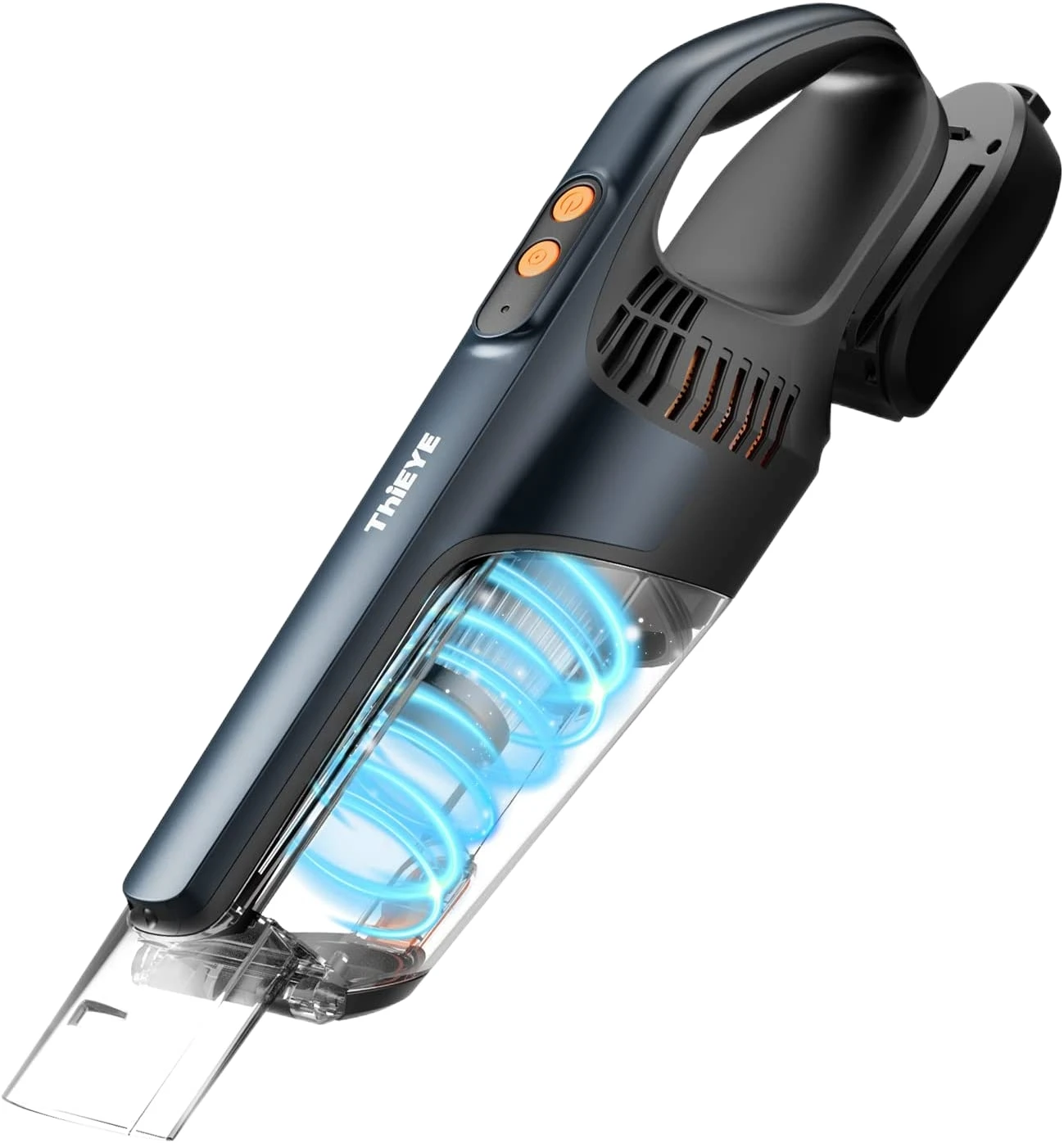 ThiEYE Cordless Car Vacuum Cleaner Portable 10000Pa Handy Vacuuming with  Removable Battery Strong Suction for Car and Home Use