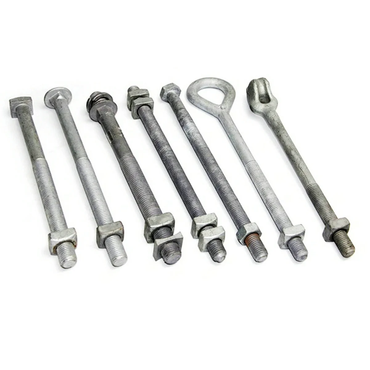 Din Standard High-Strength Zinc-Coated M10 x 120mm Hex Bolt for Agricultural Machinery