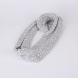 Бесплатный образец, шарф, индивидуальный логотип, знаменитый бренд, подарок, вязаные мягкие высококачественные модные шарфы бесконечности для женщин, стильные