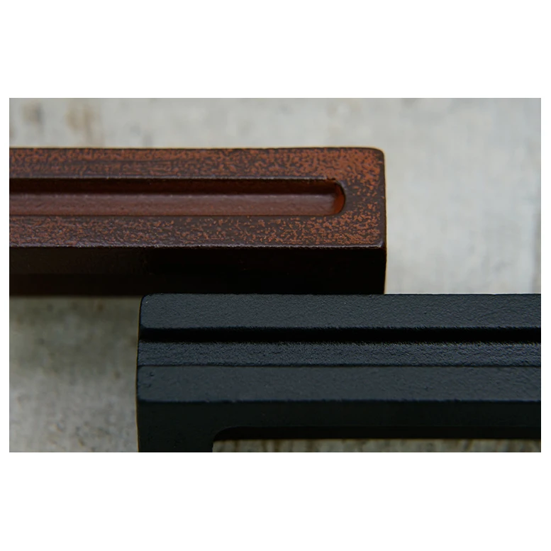 Gentle casting traditional craft custom sliding square door handle