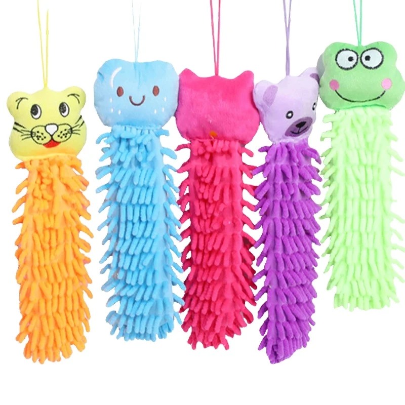 New Products Lovable Microfiber Super Soft Chenille Hangle Cleaning Cloth