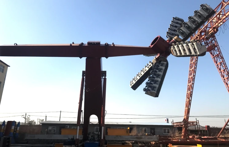 2012 Hot Amusement rides thrill game magic windmill rapid windmill for sale