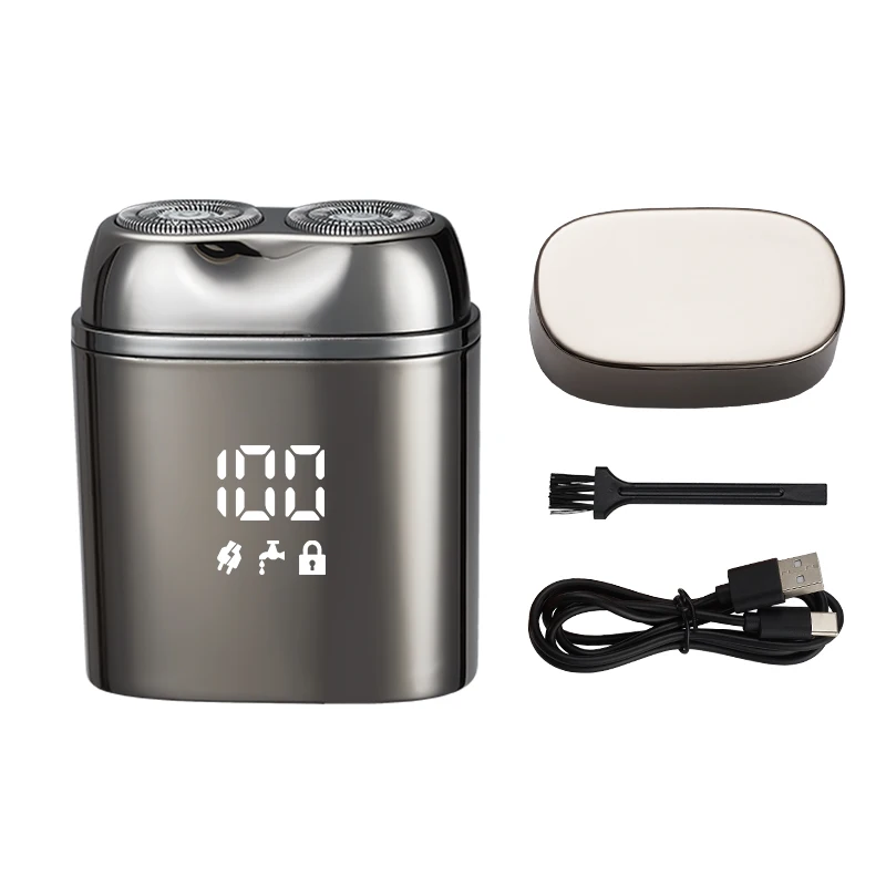 Wholesale Custom Logo Men Rechargeable Electric Shavers New Mini Waterproof Shaver Portable Pocket Mini Shaver