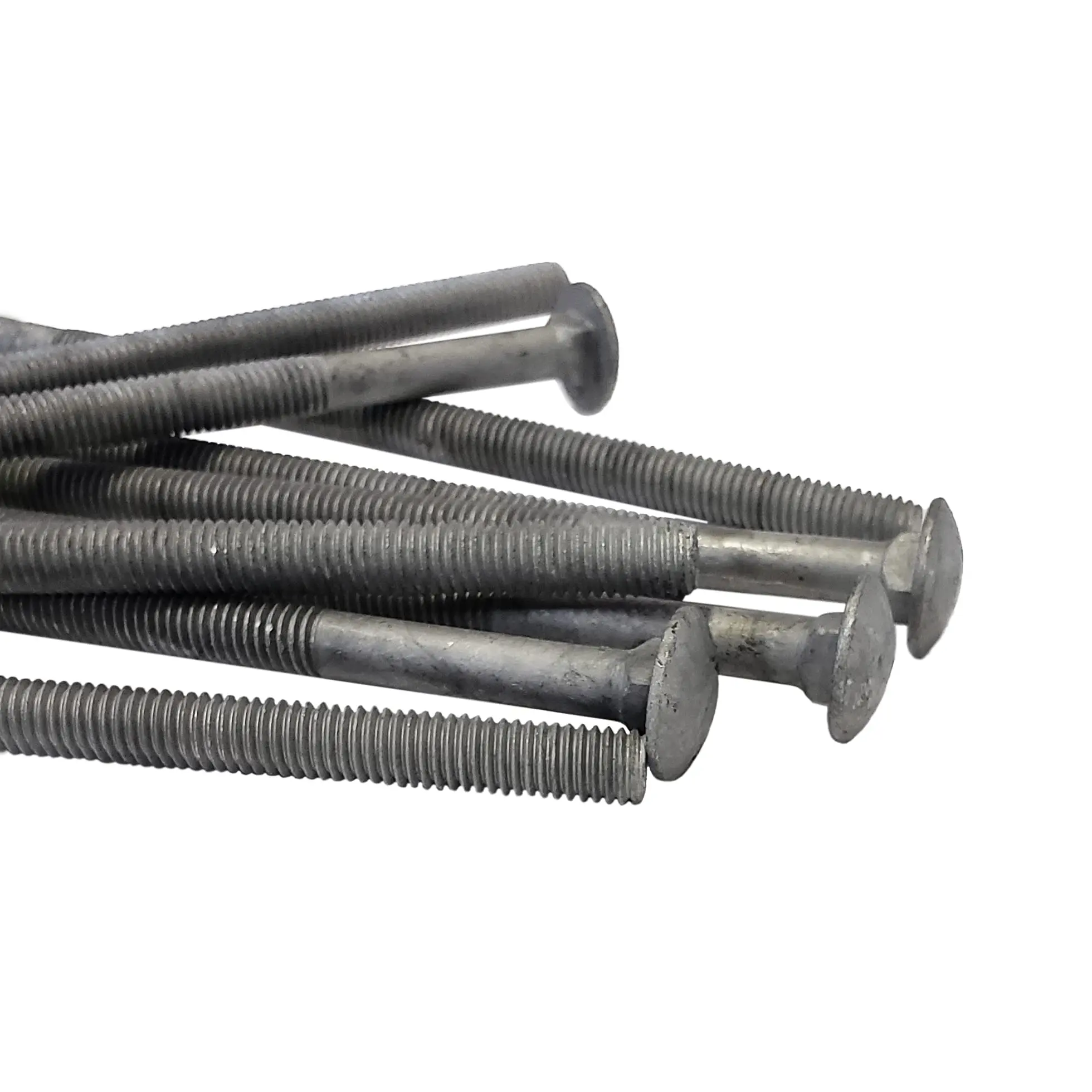 DIN603 mushroom head square neck hot-Dipped Galvanized high tensile carriage bolt M4 M6 M8 Bolts