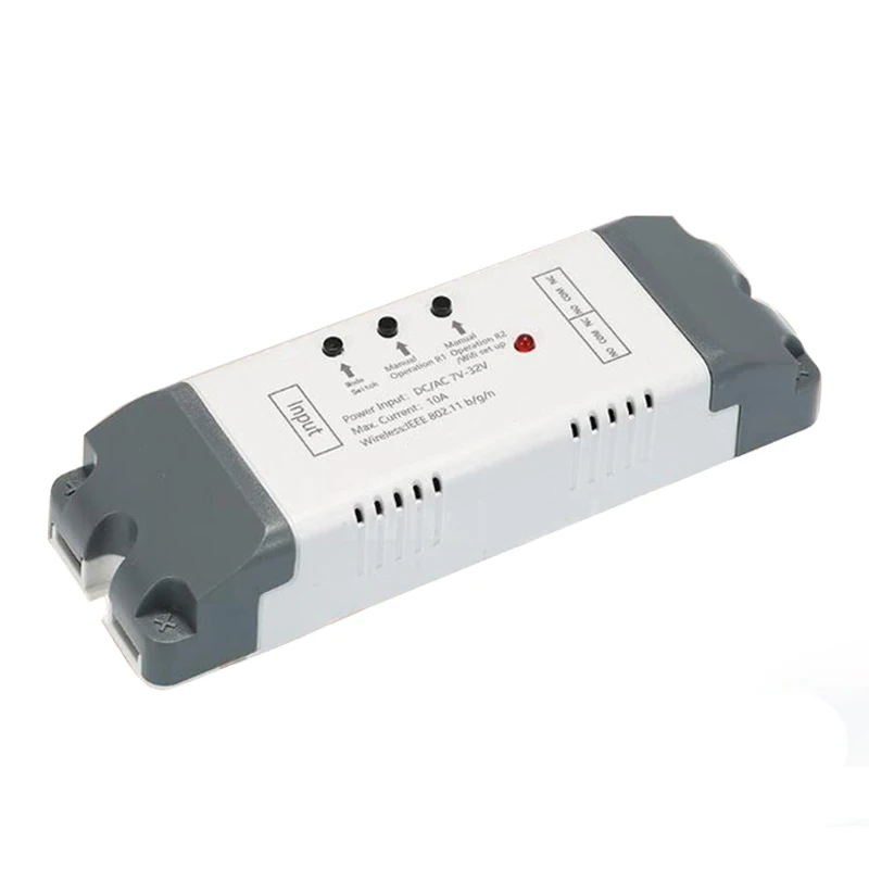 7-32V with 433mhz Rf eWeLink with Alexa Google Home 2CH Smart Wireless Automation Module Timer WiFi Voice Control Switch
