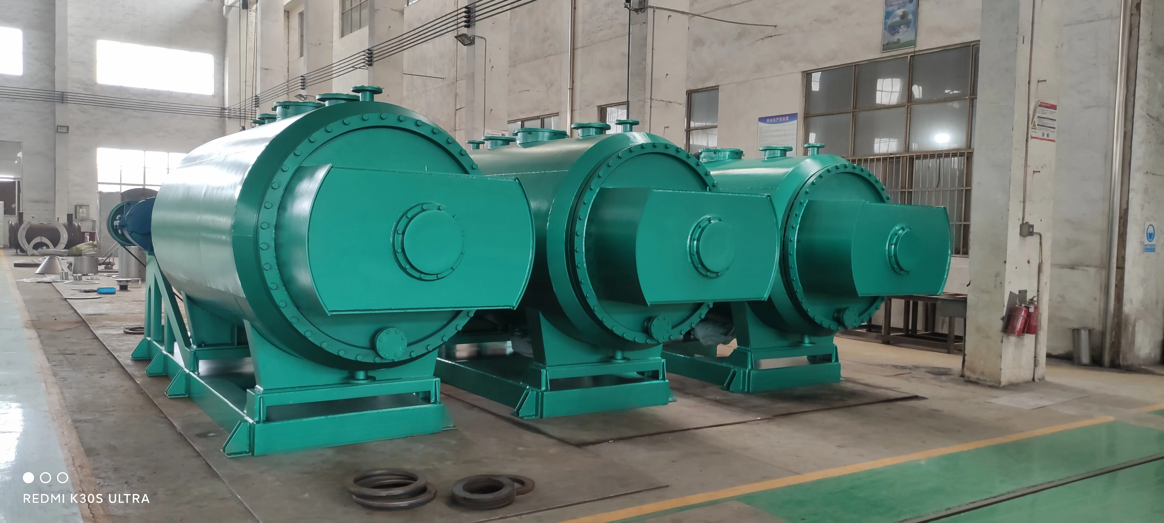 ZKG series Organic solvent rotary Horizontal vacuum rake drying machine vacuum harrow dryer