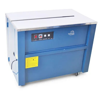 Semi-Auto PP Belt Strapping Machines For Carton Case Box Plastic Wood Apparel