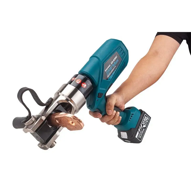 ED-630U Rechargeable Hydraulic Pliers Electric Hydraulic Crimping Rechargeable Crimping Tool Crimping Pliers cable lug press