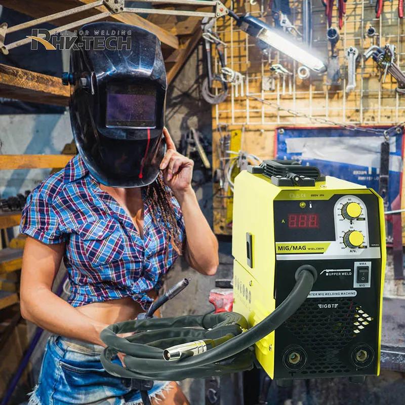 RHKTECH March Expo Stable Welding Process  Digital Display MIG-230C MMA Welding MIG Machine Inverter  Without Gas