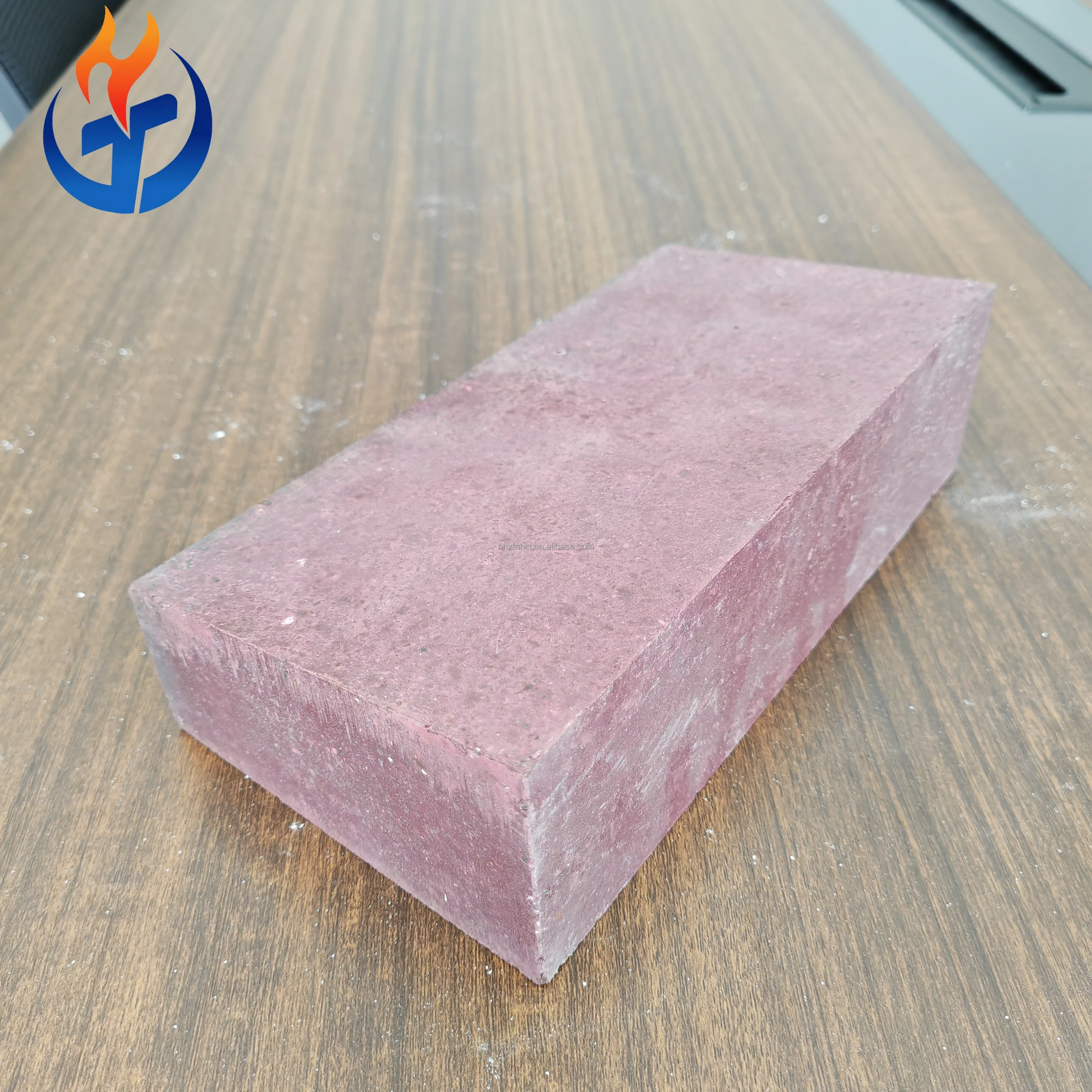 Popular Fused Cr Corundum Refractory Bricks High Purity Chrome Corundum Bricks for Zinc Smelting Furnace