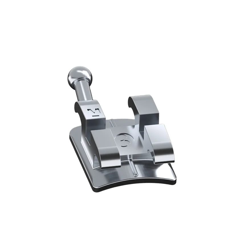 Зубные брекеты, защита зубов, Ортодонтические молярные брекеты, рот для взрослых, зубные брекеты, набор, цена, металлический стоматологический кронштейн, ортодонтический