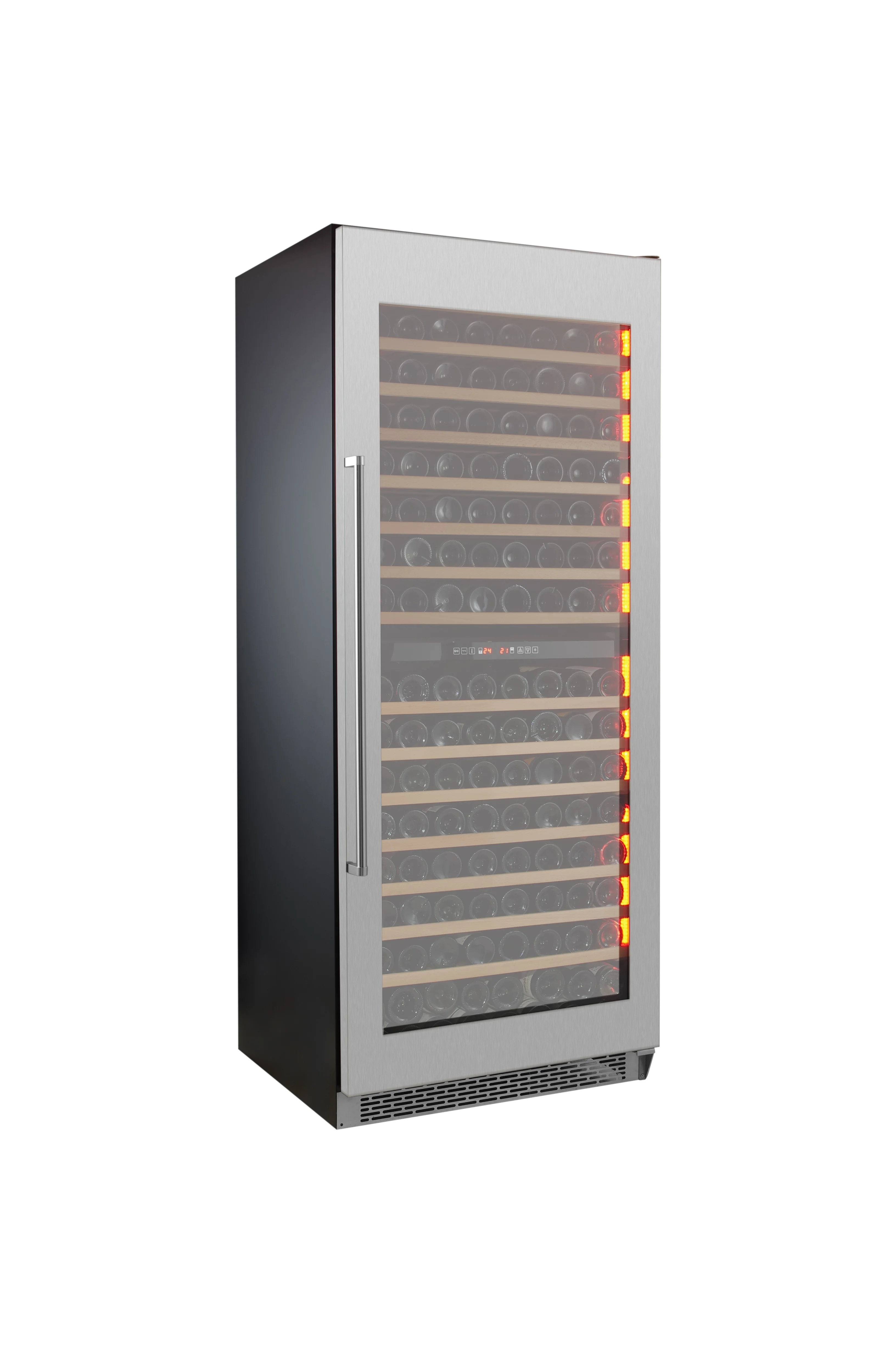 Custom Logo Luxury Smart Compressor Big Dual Zone Built in Wine Cooler