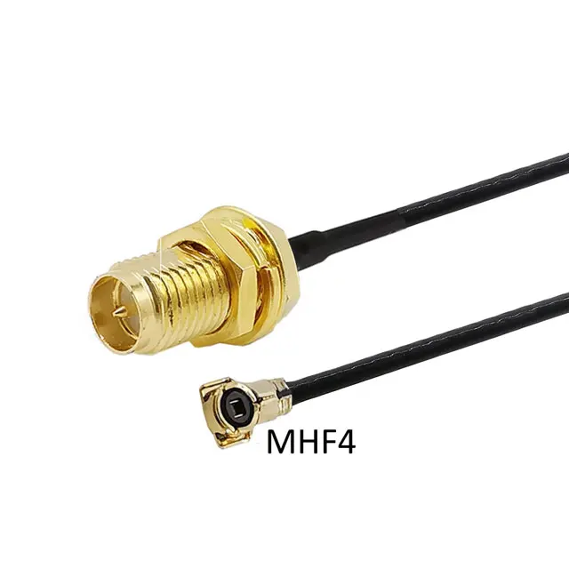 IPEX MHF4 U.FL IPX To RP-SMA Female For Mini PCI 0.81mm For 7260NGW 8260NGW M2 Card Intel WIFI Board