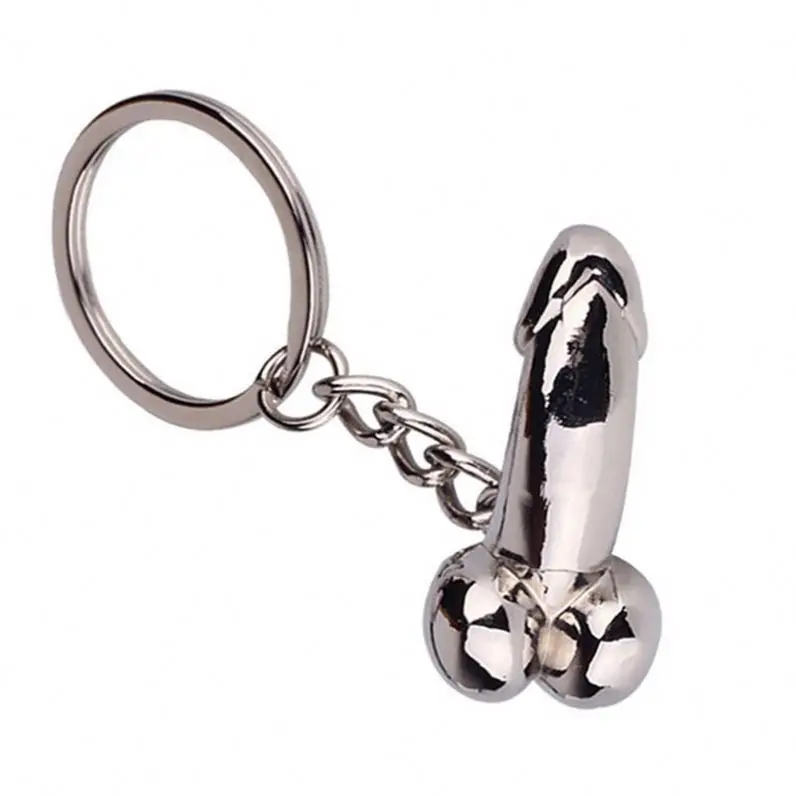 metal sex key chain Rings Dildo Penis Sex Accessories, Sex Shop Funny Adult Products Decoration sexy cock key ring