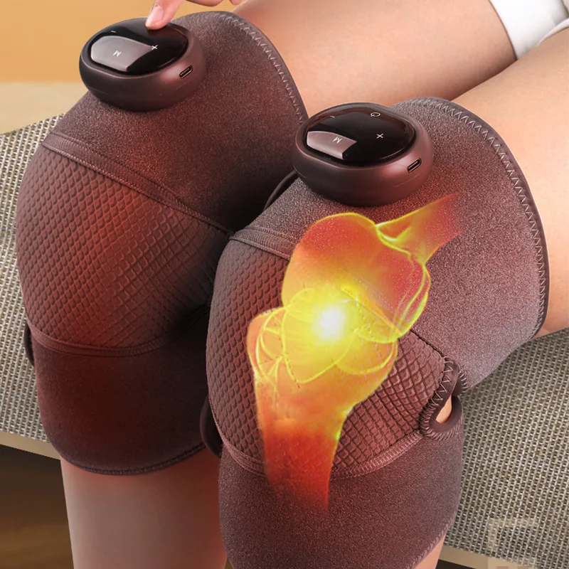 Smart Arthritis Heating Joint Wrap Vibration Physiotherapy Electric Knee Massager with Heat