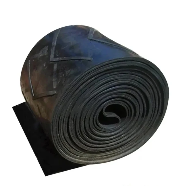 Open V Type Patterned Chevron Belt Ep Rubber Conveyor Belt for Industrial Application