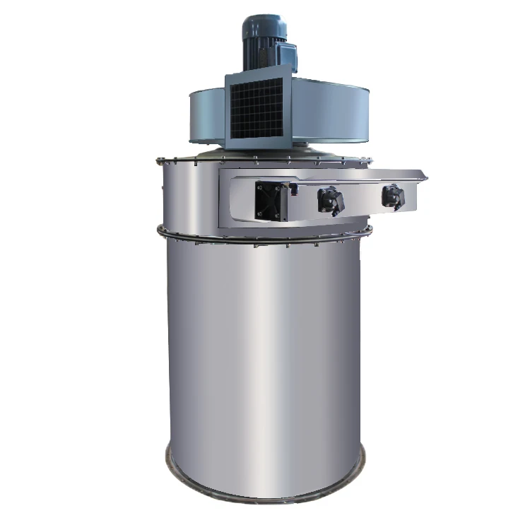 Vnegative pressure vacuum exhaust dust collector FNC series 304 Stainless steel exhaust fan dust collector for concrete plant
