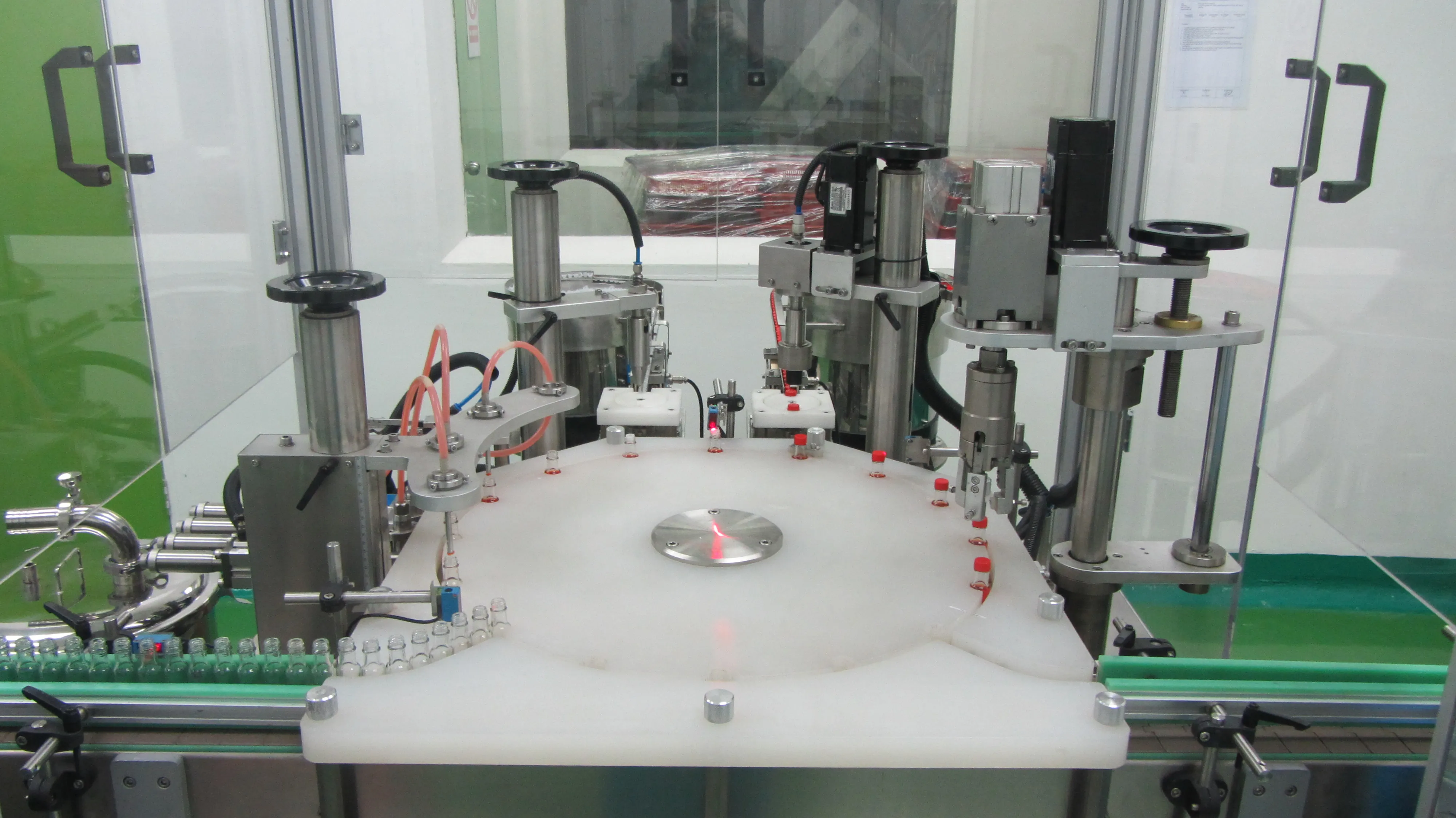 
eye bottle filling and capping machine 