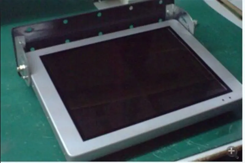 17 Inch LCD LED Advertising Display For Bus Wireless Network WiFi 3G 4G With Mounting Bracket