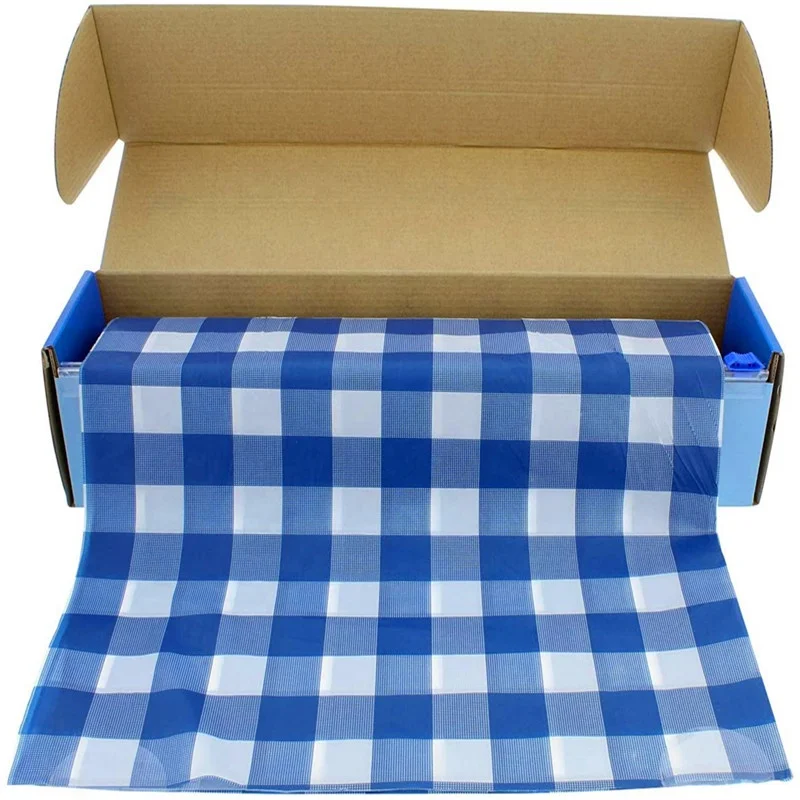 Plastic Buffet Banquet Roll Wedding Party Table Cover