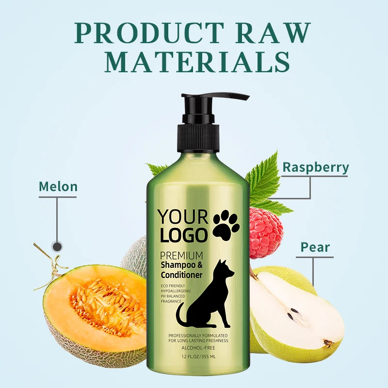 NaturalIdeal 12 Oz Moisturizing, Anti-inflammatory and Hypoallergenic Botanical Formula Pet Shampoo for Dogs & Cats