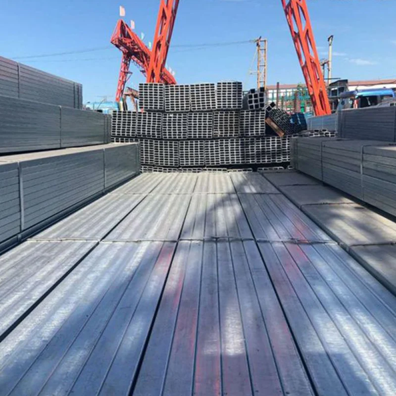 High Quality Galvanized Square Tube Pre Gi Galvanized Steel Pipe Price 1.5mm Galvanized Iron Tube for Construction