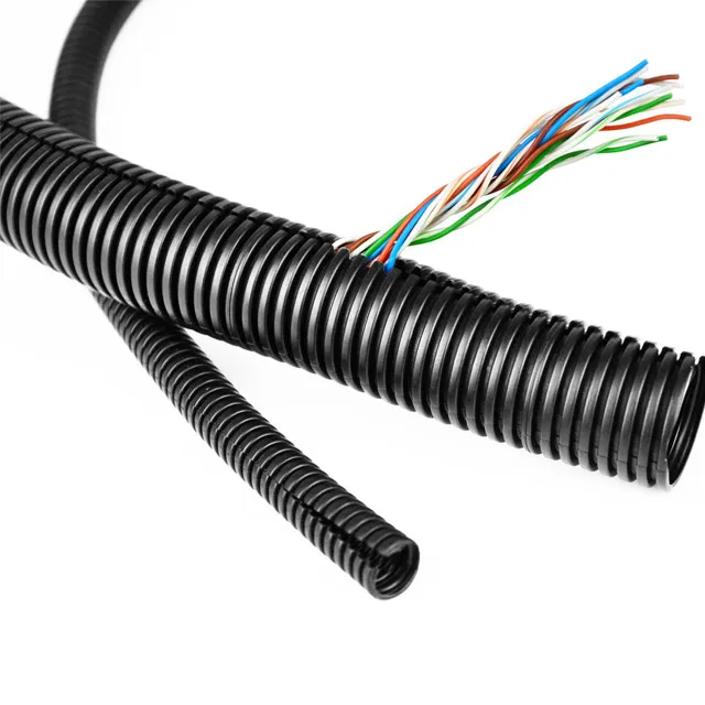 Low price sale Corrugated Pipe external protection wire and cable electrical insulation excellent polypropylene corrugated Pipe